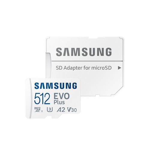공식인증 정품 삼성전자 마이크로SD카드 EVO PLUS 512GB MB-MC512SA/KR 메모리카드