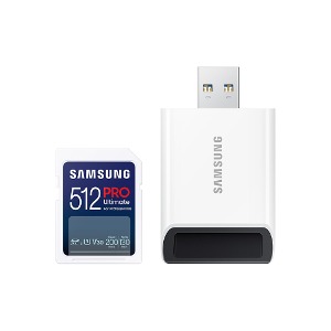 삼성 SD카드 PRO ULTIMATE 512GB 전용리더기 포함 MB-SY512SB/WW 정품