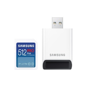 삼성 SD카드 PRO PLUS 512GB 전용리더기 포함 MB-SD512SB/WW 정품