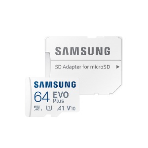 공식인증 정품 삼성전자 마이크로SD카드 EVO PLUS 64GB MB-MC64SA/KR 메모리카드